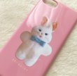 画像2: iPhone Case Usakich Bunny / pink x white   (2)