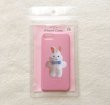 画像3: iPhone Case Usakich Bunny / pink x white   (3)