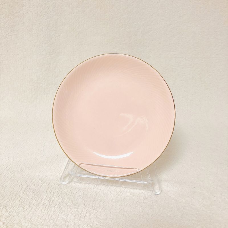 Baby Pink Cake Plate
